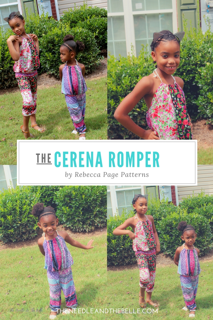 I tested the cutest romper for my girls by Rebecca Page. The Cerena Romper offers great pattern options and my toddler absolutely loves it! 