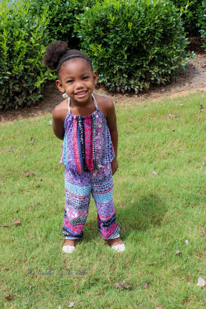 I tested the cutest romper for my girls by Rebecca Page. The Cerena Romper offers great pattern options and my toddler absolutely loves it! 