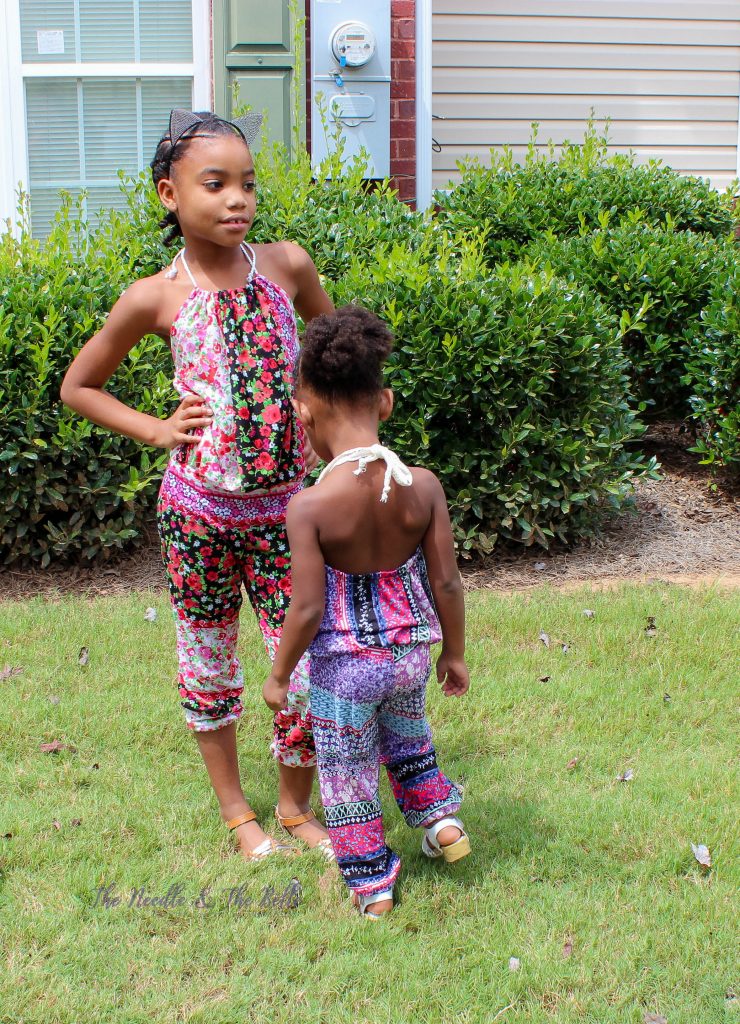 I tested the cutest romper for my girls by Rebecca Page. The Cerena Romper offers great pattern options and my toddler absolutely loves it! 