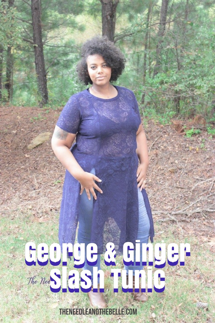 Ready to feel incredibly sexy? The Slash Tunic by George & Ginger will have you feeling like a fashion goddess with this amazing pattern!