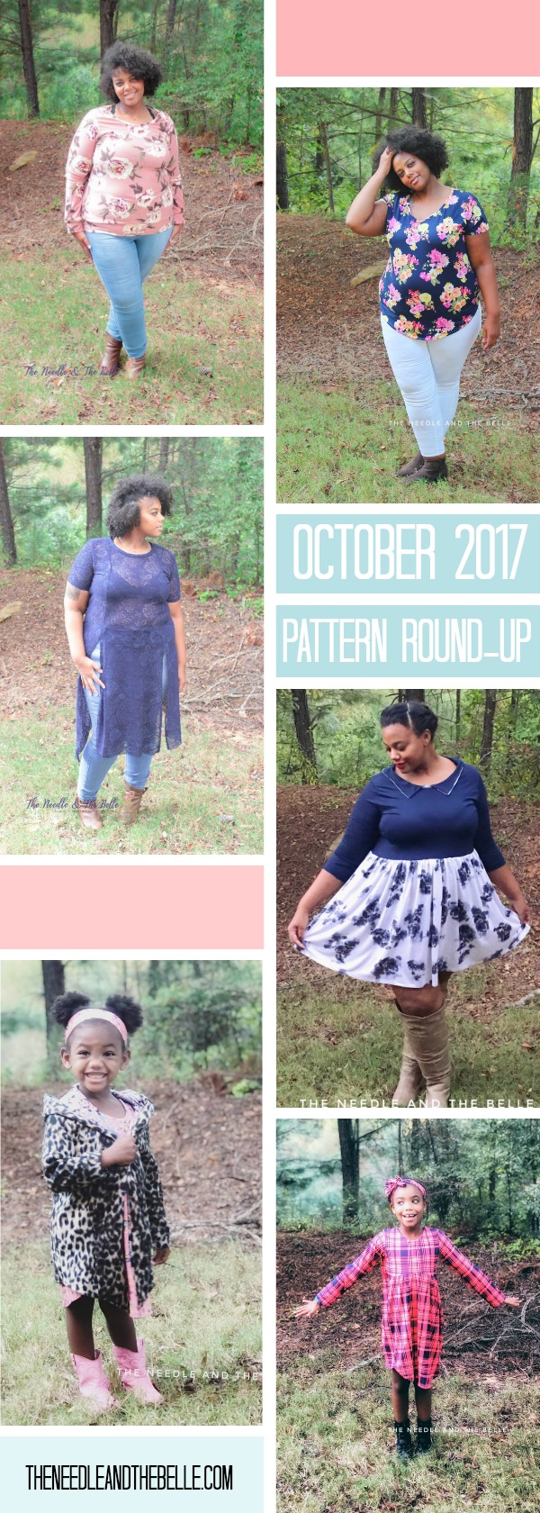 October 2017 has been an eventful month for pattern tests around here! This month I tested with Ellie & Mac, George & Ginger and my faves P4P!